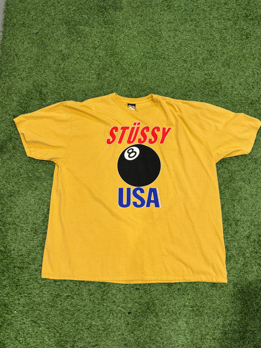 Stussy USA Tee Yellow