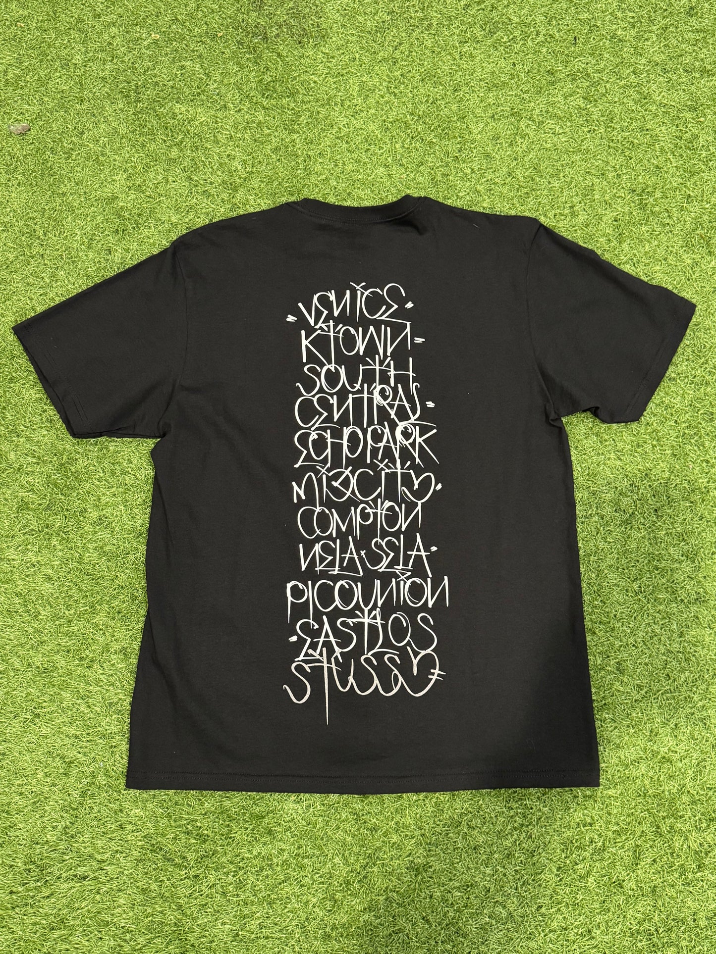 Stussy x Born & Raised Handstyle Tee Black