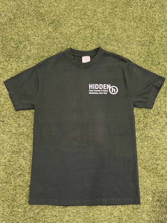 Hidden NY Stacked Logo Tee Green