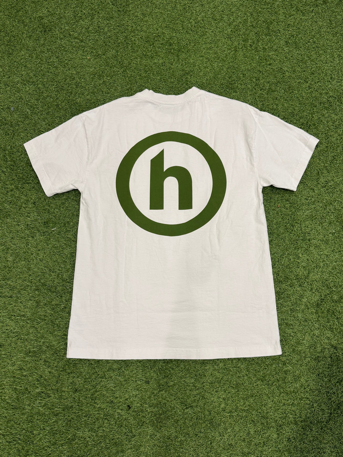 Hidden NY Logo Tee White/Green