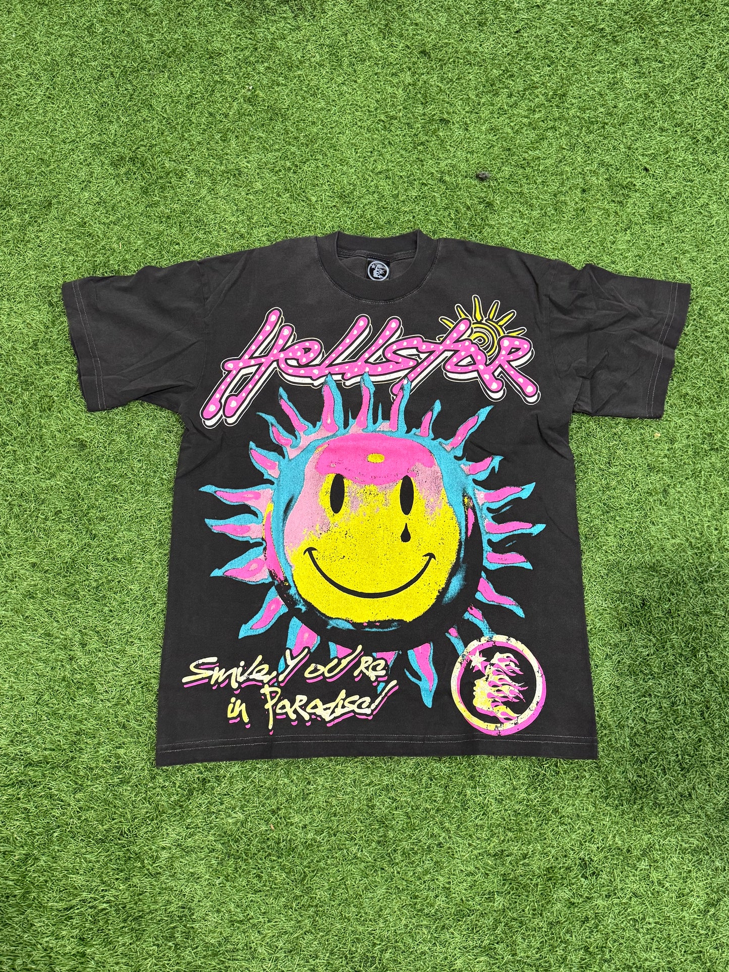 Hellstar Smile You're in Paradise Tee Black
