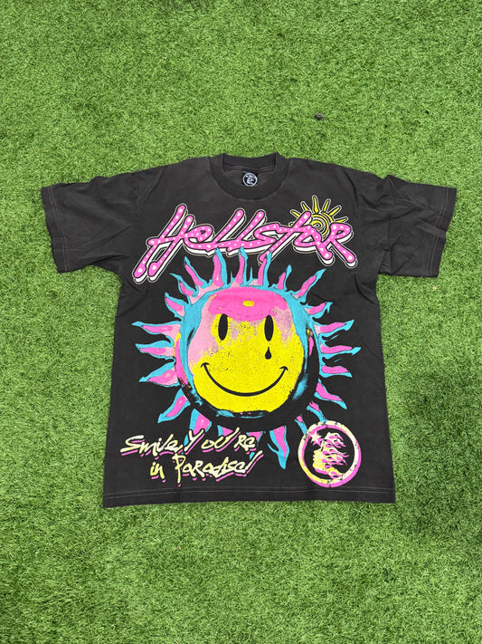 Hellstar Smile You're in Paradise Tee Black