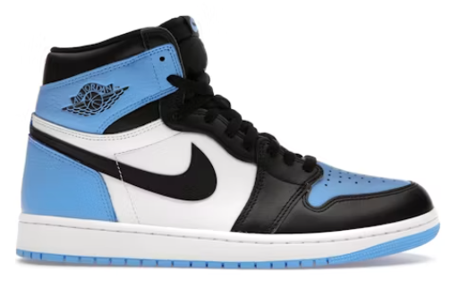 Jordan 1 UNC Toe