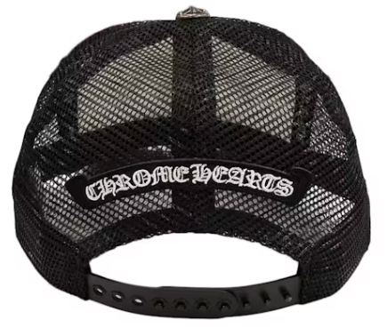 Chrome Hearts King Taco Trucker Hat Black