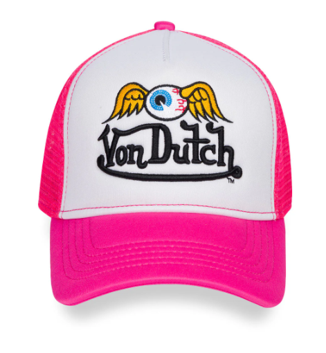 Von Dutch Flying Eye Trucker Pink