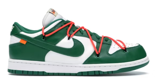 Dunk Low Off-White Pine Green