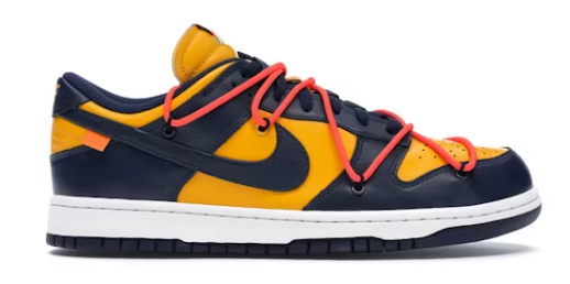Dunk Low Off-White University Gold