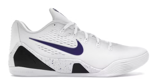 Kobe 9 Elite Low Protro White Court Purple