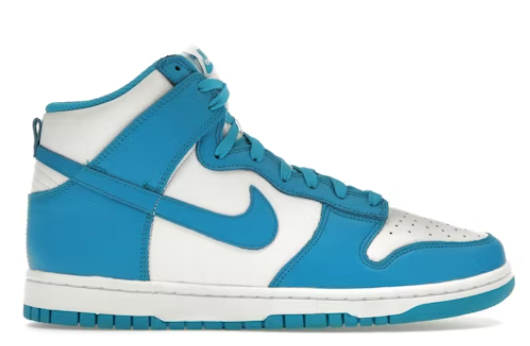 Dunk High Laser Blue