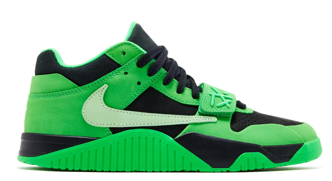 Jumpman Jack TR Travis Scott Green Spark