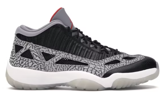 Jordan 11 Low IE Black Cement