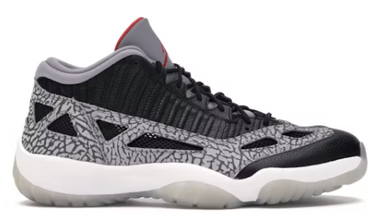 Jordan 11 Low IE Black Cement