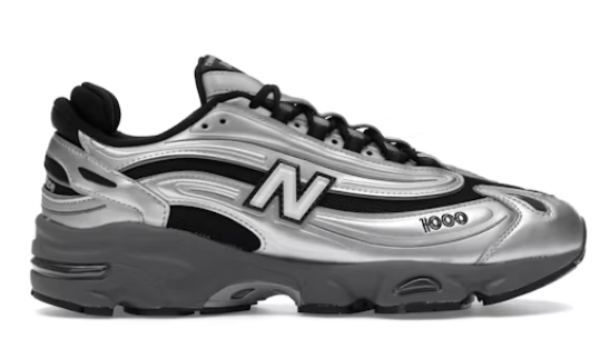 New Balance 1000 Black Metallic Silver
