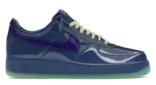 Air Force 1 Low Patent Leather Mystic Navy Grape Ice