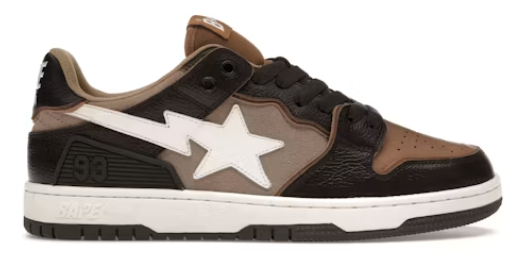 A Bathing Ape Bape SK8 Sta Beige