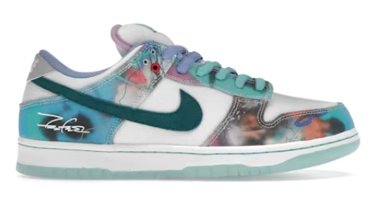 Dunk Low SB Futura Laboratories Bleached Aqua