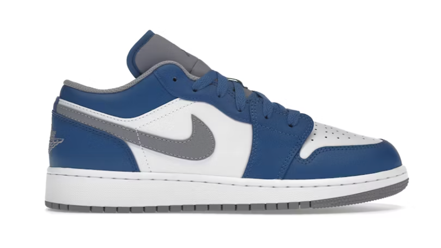 Jordan 1 Low True Blue (GS)