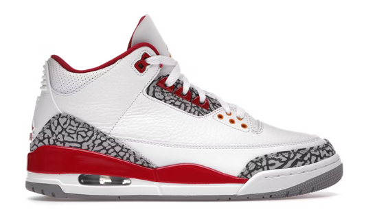 Jordan 3 Cardinal Red