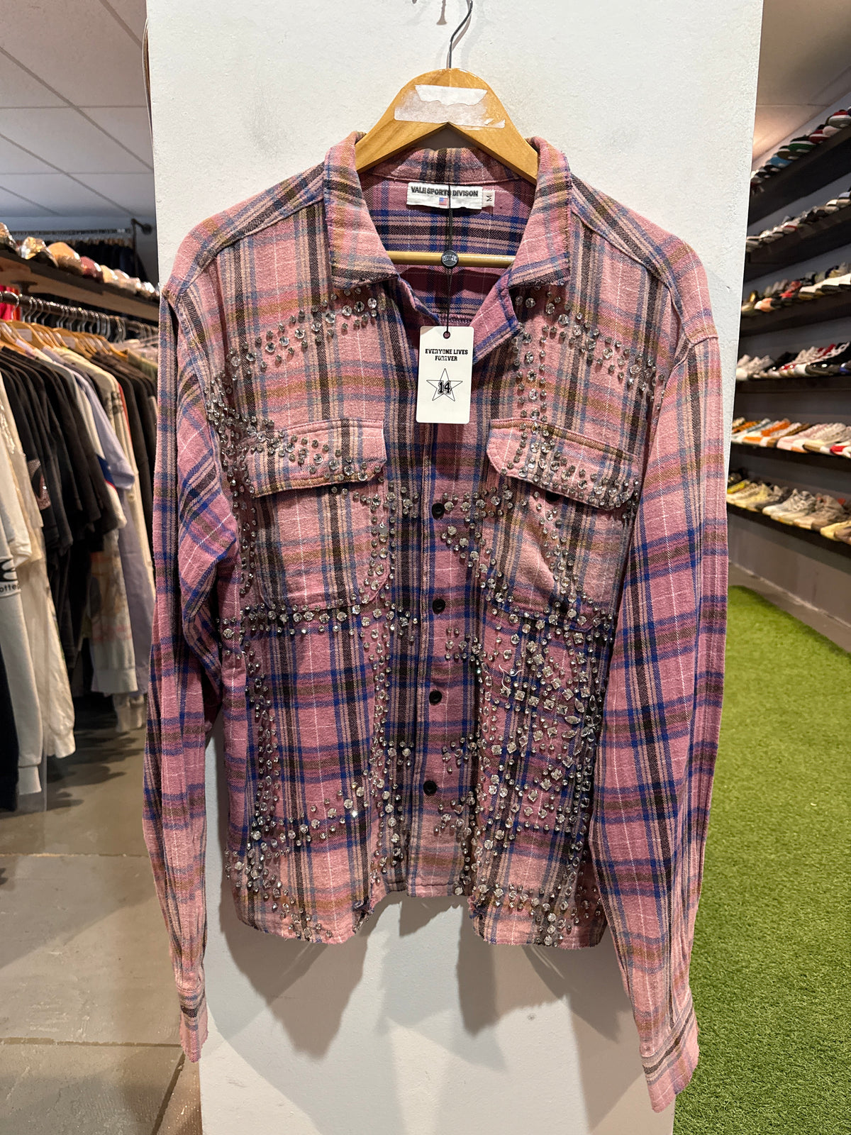 Vale Forever Flannel Pink